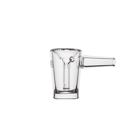 MJ Arsenal Basin Compact Bubbler, 100% Borosilicate Glass with Advanced Water Filtration - Front View