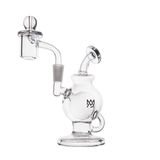 MJ Arsenal Atlas Mini Dab Rig with Honeycomb Percolator, 90 Degree Joint, and Banger Hanger Design