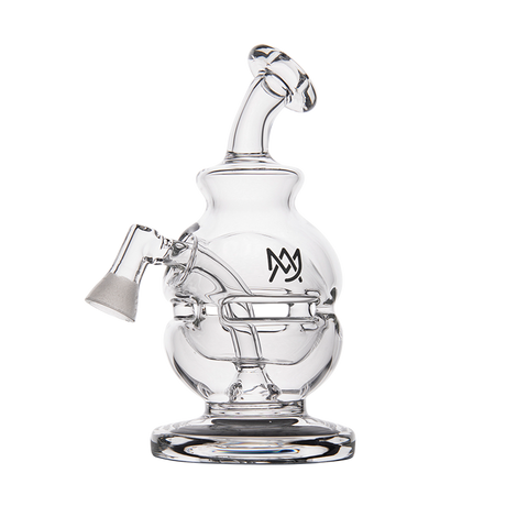 MJ Arsenal Royale Vape Edition dab rig with clear glass and sleek design, front angle view