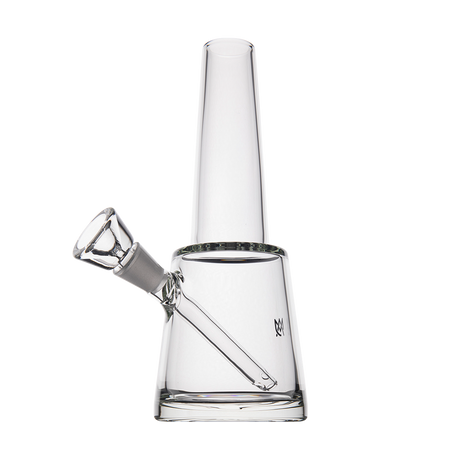 MJ Arsenal Summit Glass Bong with Reinforced Joint - Clear Borosilicate - Front View