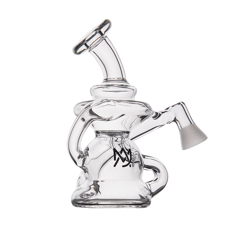 MJ Arsenal Hydra Vape Edition mini dab rig with clear glass and side percolation chamber
