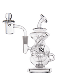 MJ Arsenal Infinity Mini Dab Rig with Banger Hanger and Recycler Design