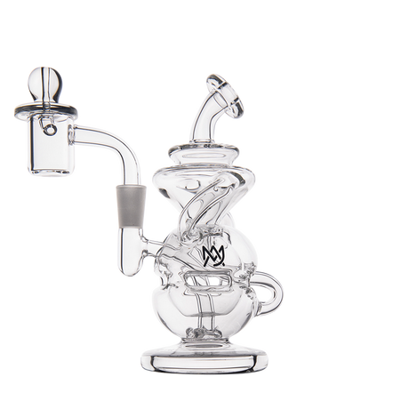 MJ Arsenal Infinity Mini Dab Rig with Banger Hanger and Recycler Design