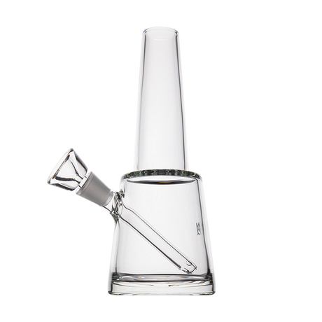 MJ Arsenal Summit Borosilicate Glass Bong with 14mm Joint - Clear Front View