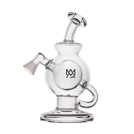MJ Arsenal Atlas Vape Edition portable dab rig with quartz banger, front view on white background