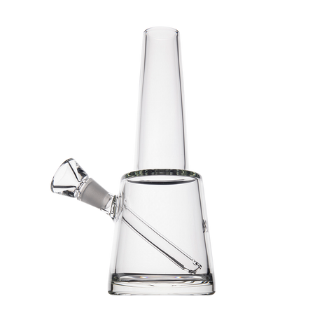 MJ Arsenal Summit Glass Bong with Reinforced Base and 14mm Joint - Clear Front View