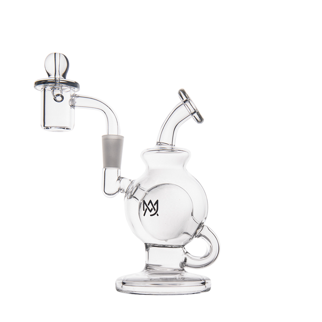 MJ Arsenal Atlas Mini Dab Rig with Honeycomb Percolator and 10mm Female Joint