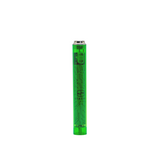 StacheProducts Wholesale Transparent Green Battery Front View with Circuit Design
