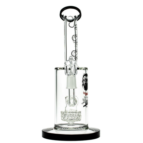 Cheech & Chong 40th Anniversary Big Green Van 10" Extract Water Pipe, Front View on White Background