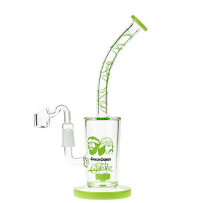 Cheech & Chong 40th Anniversary Maui Waui Dab Rig in Milky Green with Showerhead Percolator