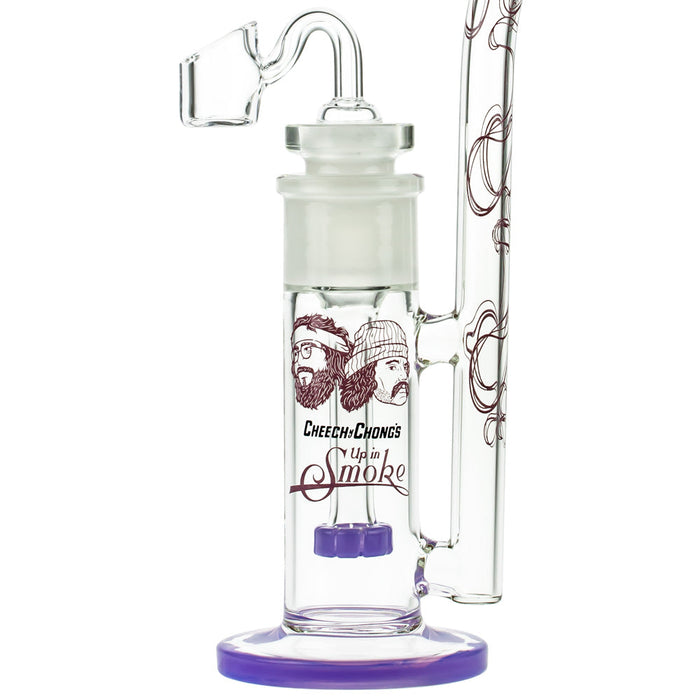 40TH ANNIVERSARY CHEECH & CHONG TIED STICK 10 IN EXTRACT WATER PIPE