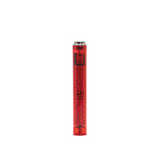 Stacheproductswholesale Transparent Battery - Red, Front View, Portable and Rechargeable