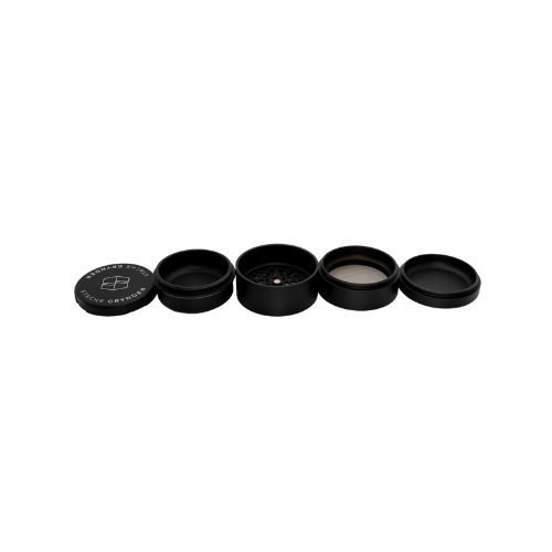 Stacheproductswholesale Grynder (N.Y.A.G) 5 Piece - Black, Disassembled View