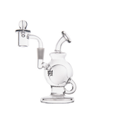 MJ Arsenal Atlas Mini Dab Rig with Honeycomb Percolator and Banger Hanger Design