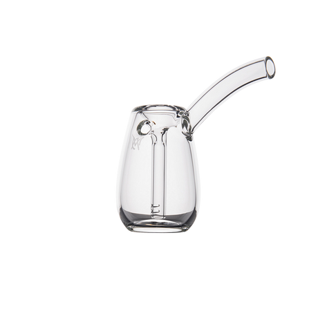 MJ Arsenal Bulb Mini Bubbler, 100% Borosilicate Glass, Portable, Front View