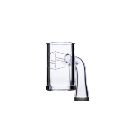 Stache No Weld Banger by Stacheproductswholesale - Clear Glass Side View