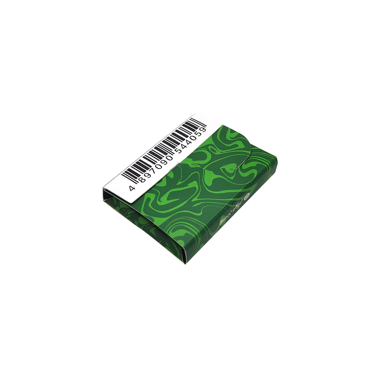 Primo Organic Hemp Wick - 3.3' Pack - Green Swirl Design - Top View