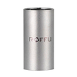 XVAPE XLUX Roffu Metal Chamber front view on a white background, sleek design for vaping