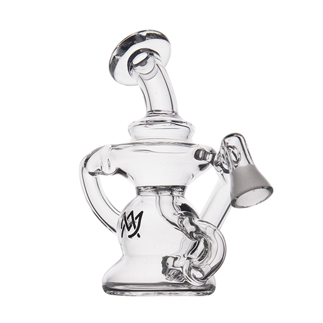 MJ Arsenal Hydra Vape Edition Mini Dab Rig with Halo Ceramic Insert, Front View