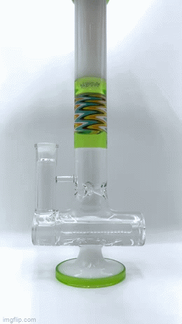 AFM The Reversal Inline 17" Bong with In-Line Percolator for Dry Herbs and Concentrates