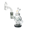 Goody Glass Orbit Mini Rig 4-Piece Kit - Clear Variant Front View