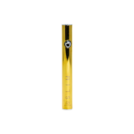 Stacheproducts SLIM Battery in Gold - Sleek Portable Vape Pen Front View