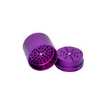 Purple Grynder (N.Y.A.G) 4 Piece Herb Grinder by Stacheproductswholesale, Isolated View