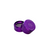 Stacheproductswholesale Grynder 5 Piece in Purple with Fine Mesh Screen - Angled View