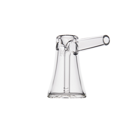 MJ Arsenal Vulkan Bubbler - Clear Glass Mini Bubbler - Front View