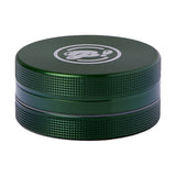 BIGFUN! Medium 2pc Grinder in Green - Durable Herb Grinder with Textured Grip