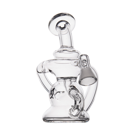 MJ Arsenal Hydra Vape Edition mini dab rig front view on seamless white background