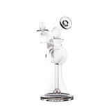 MJ Arsenal Apollo Mini Dab Rig - Clear Borosilicate Glass with 90 Degree Banger Hanger