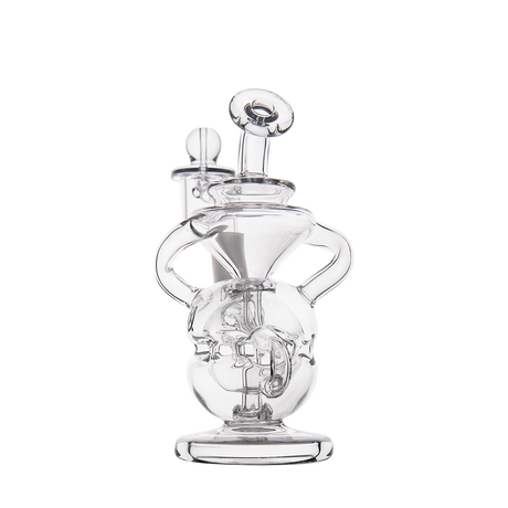 MJ Arsenal Infinity Mini Dab Rig with Banger Hanger Design, 90 Degree Joint - Front View