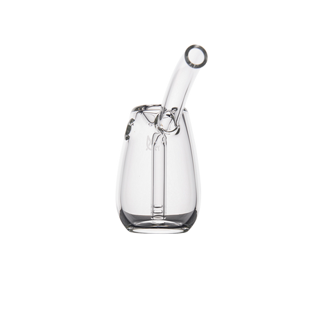 MJ Arsenal Bulb Mini Bubbler, 100% Borosilicate Glass, Front View on White Background