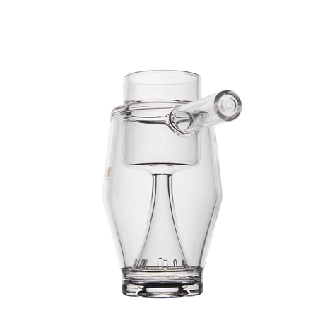 MJ Arsenal Proxy Bubbler Mini - Clear Glass Dab Rig - Front View on Seamless White