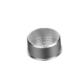 XVAPE Fog Pro Metal Screen top view on seamless white background, durable vaporizer accessory