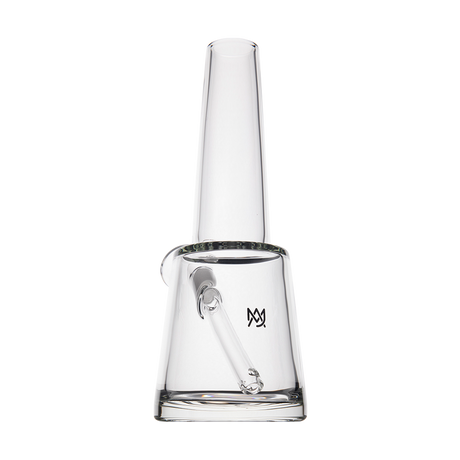 MJ Arsenal Summit Premium Glass Bong with 14mm Joint, front view on a white background