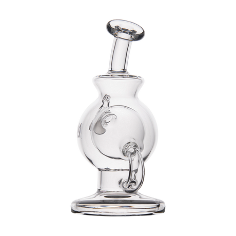 MJ Arsenal Atlas Vape Edition mini dab rig front view with intricate percolation system