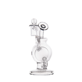 MJ Arsenal Atlas Mini Dab Rig, Honeycomb Percolation, Double Ball, 5" Compact Design, Front View