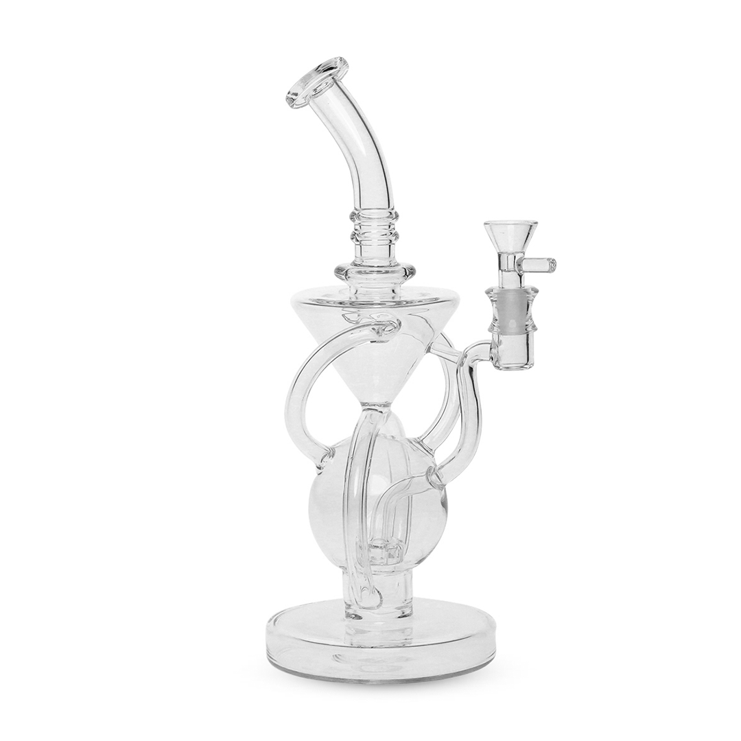 Medusa Customs 420 11.25" Recycler (Clear)