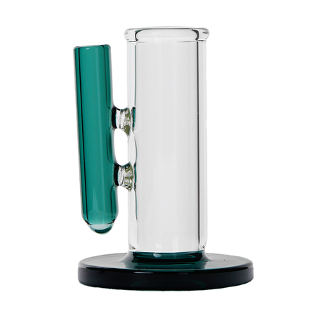 Apex Ancillary Caddy in Green - Heat Resistant Glass Tool & Cap Organizer with Soaking Station, Front View