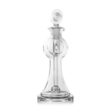 MJ Arsenal Apollo Mini Dab Rig, Clear Borosilicate Glass, 7" with 90 Degree Joint