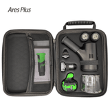 Waxmaid Ares Plus Electric Dab Rig with Accessories in Carrying Case - Top View