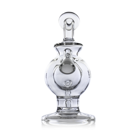 MJ Arsenal Atlas Vape Edition - Compact Clear Glass Dab Rig with Reinforced Base
