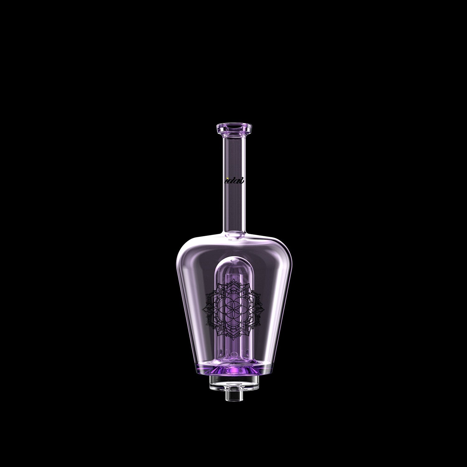 Dr Dabber Boost Evo "Bottle" Glass Attachment - Borosilicate Dab Rig Part Front View