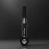 Weedgets Maze Pipe in Black - Patented Smoke Cooling Technology - Front View