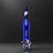 Weedgets Maze Pipe in Blue - Front View with Patented Smoke Cooling Technology