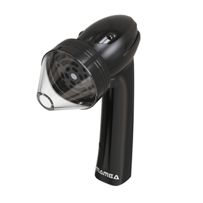 Mamba Grinders V2-55 Electric Herb Grinder in Black, Side View with Type-C Charging Port