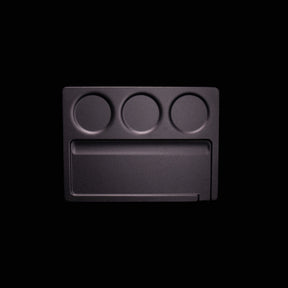 Myster Stand Alone Rolling Tray in Matte Black - Top View, Sleek Design, Imported by Crowdship