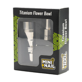 MiniNail Flower Wand Accessory Bundle with Titanium Bowl in packaging